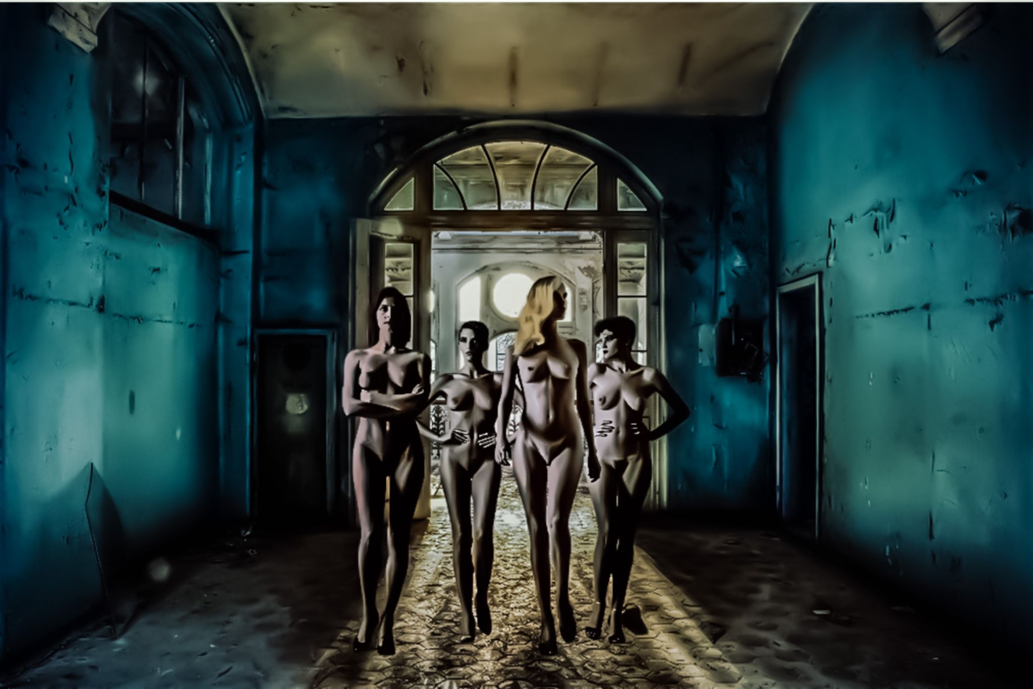 Naked in ruins 2  color 